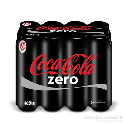 COCA COLA ZERO KUTU 330ML