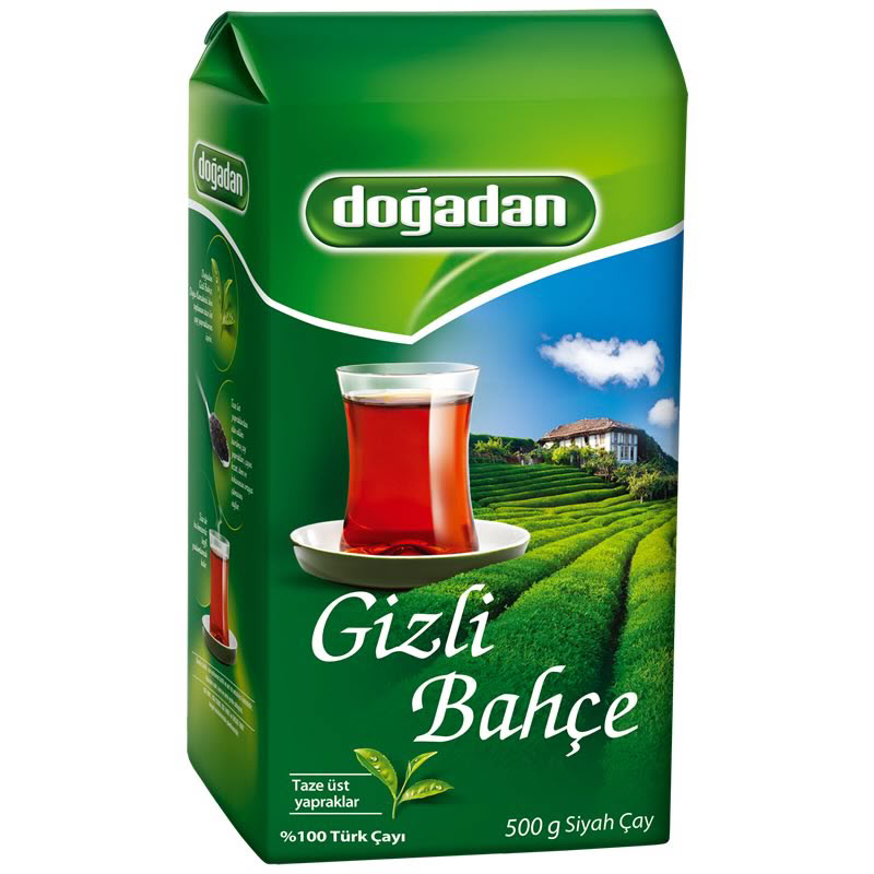 DOĞADAN GİZLİ BAHÇE DÖKME SİYAH ÇAY